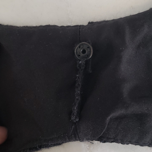 Anne Klein Black Animal Print Lace Overlay Dress Size 4 - Picture 5 of 8